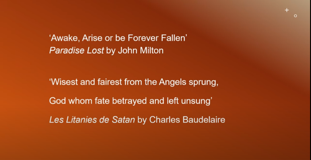 Quotes by Milton and Charles Baudelaire