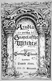 Book cover: Aradia or the Gospel of the Witches by Leland