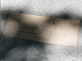 Rosaleen Norton plaque
CC BY-SA 3.0 Clytemnestra
https://commons.wikimedia.org/wiki/User:Clytemnestra