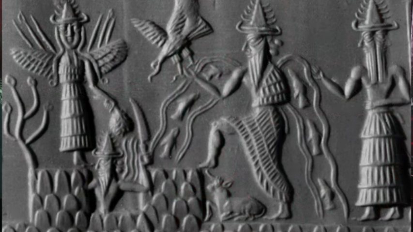 A cylinder seal  from Akkad 