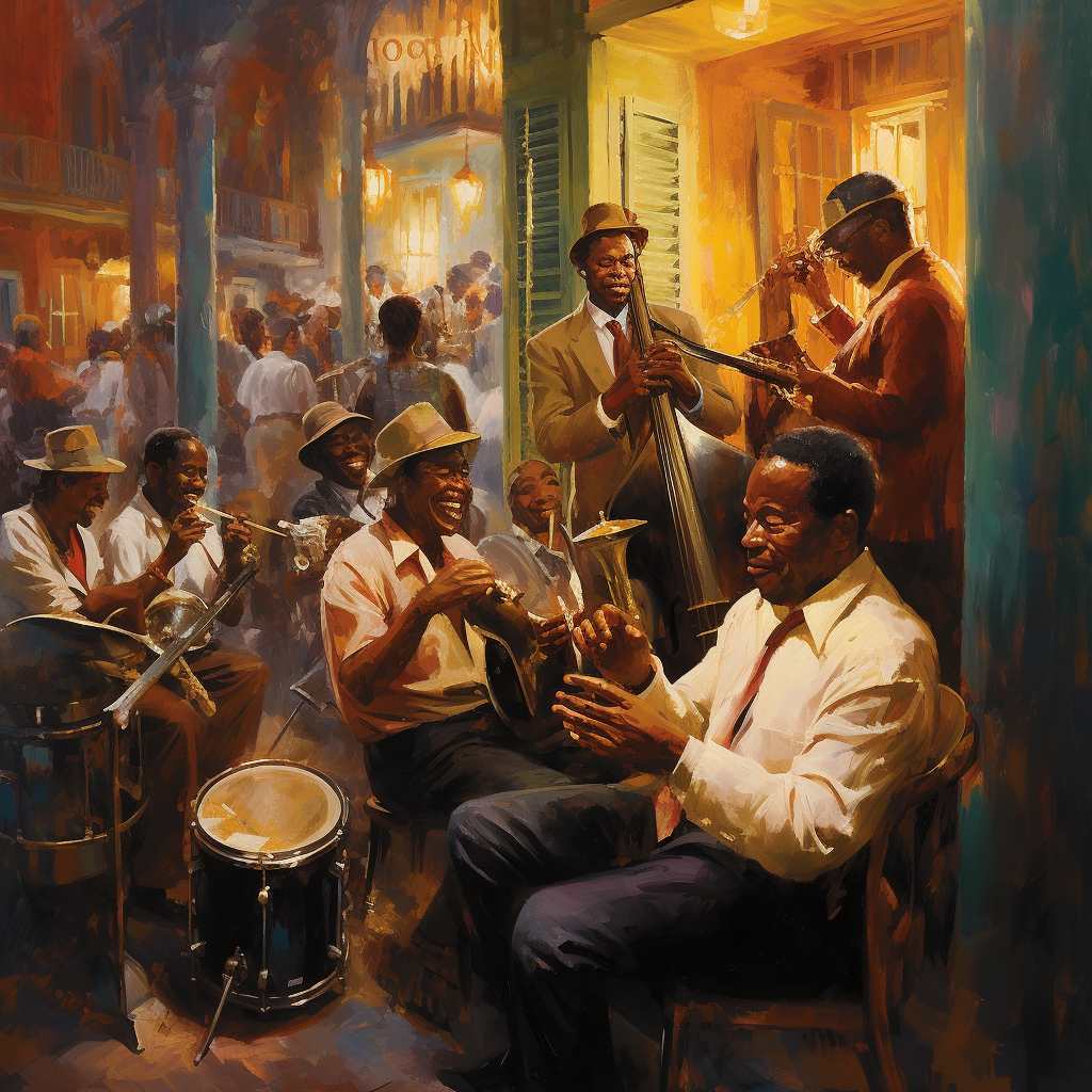 New Orleans Jazz MidJourney
