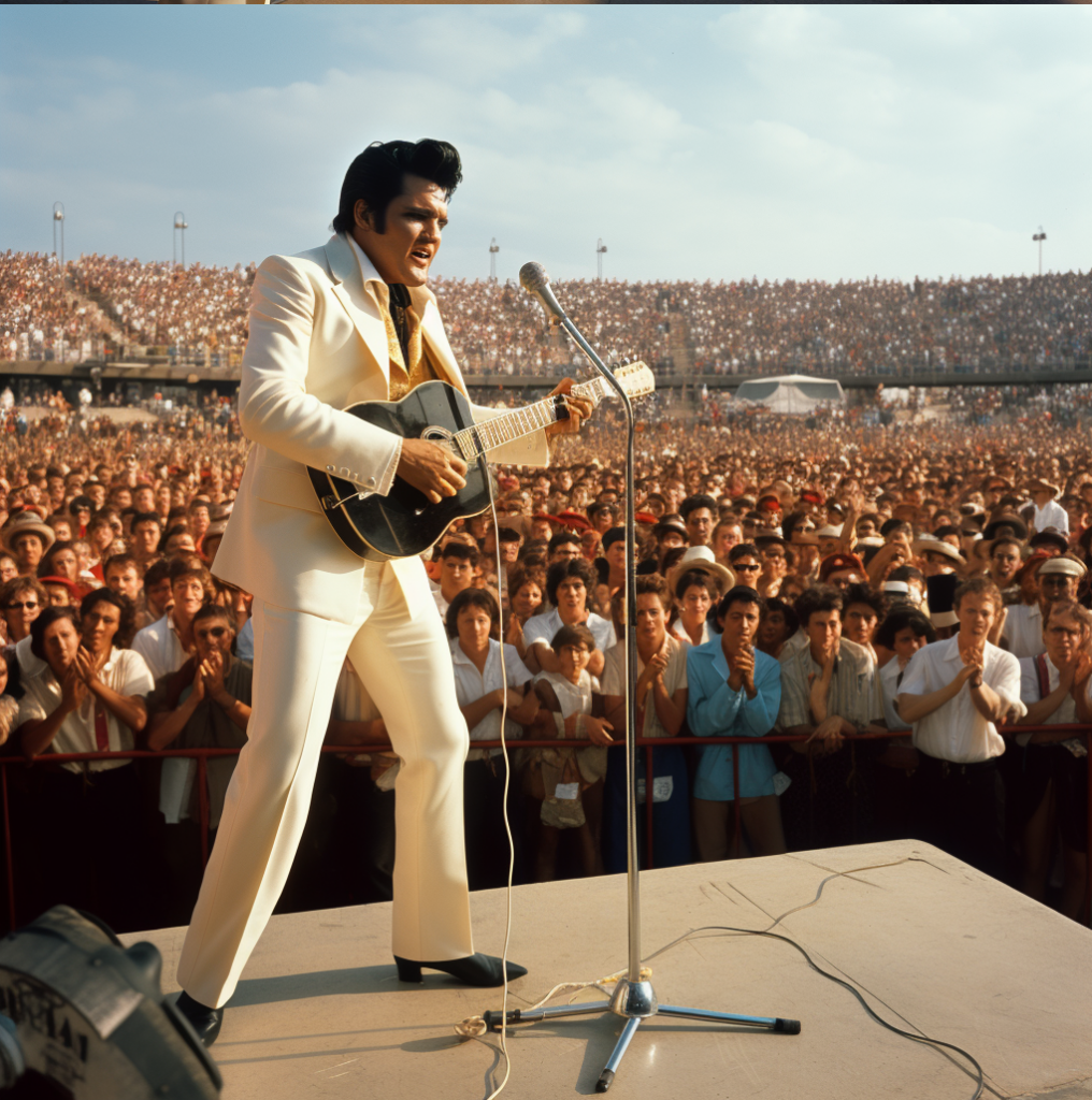 Elvis Presley Midjourney