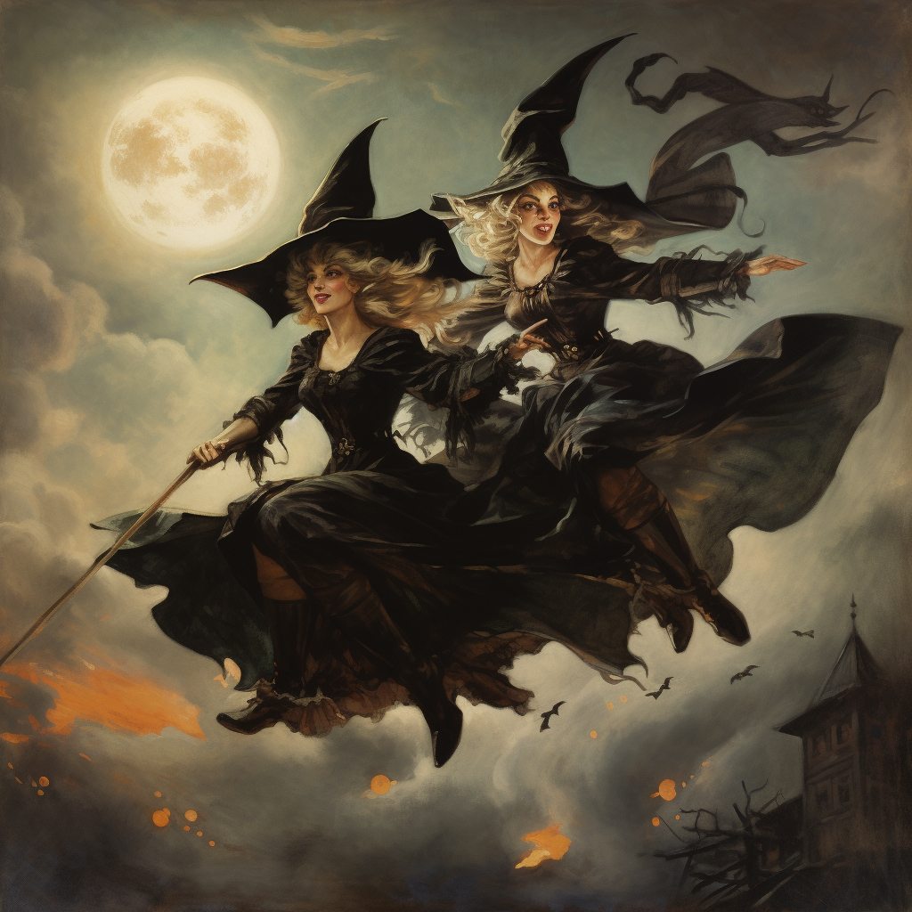 Night Witches Midjourney