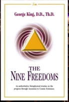 Book cover: The Nine Freedoms by George King 