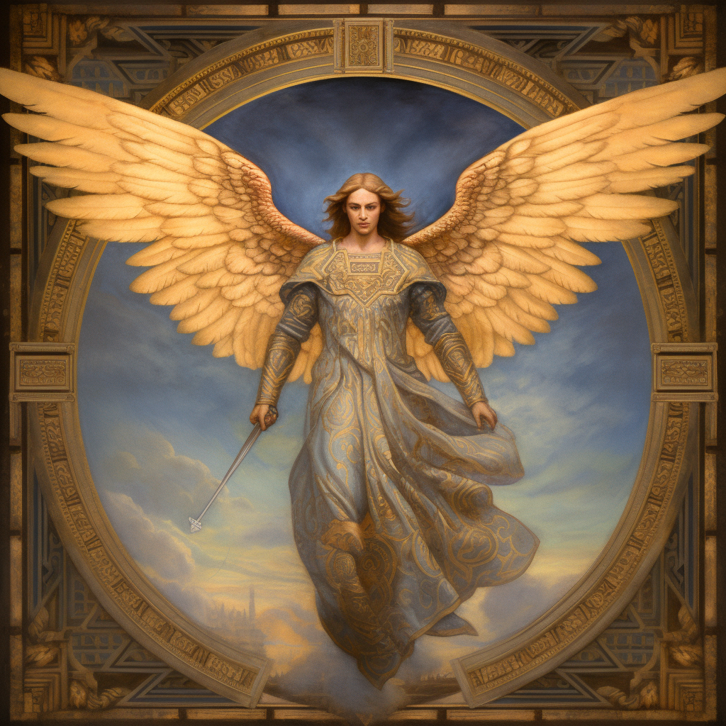 Holy Guardian Angel - Midjourney