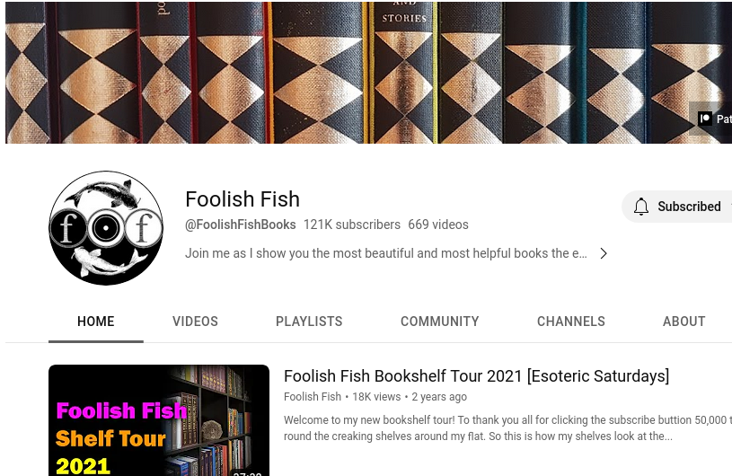 Foolish Fish website