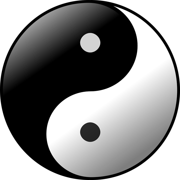 Yin Yang symbol CC0 Pixabay