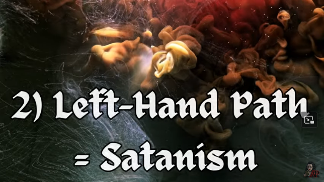LHP Misconception 2: Satanism