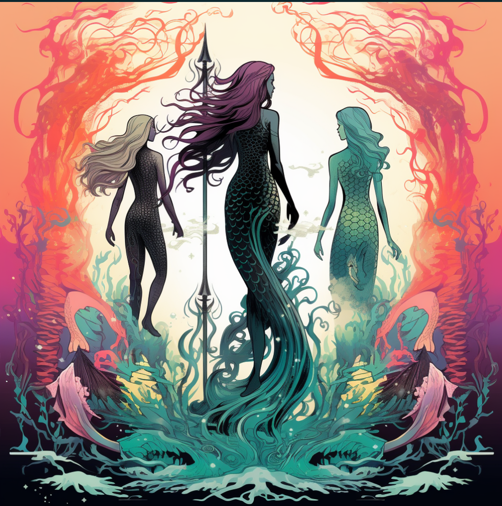 Mermaids - Midjourney